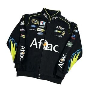 Aflac Racing Jacket with Corporate Logos